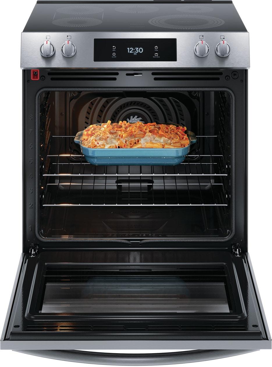 FRIGIDAIRE GCFE3060BF Frigidaire Gallery 30"" Front Control Electric Range With Total CONV...