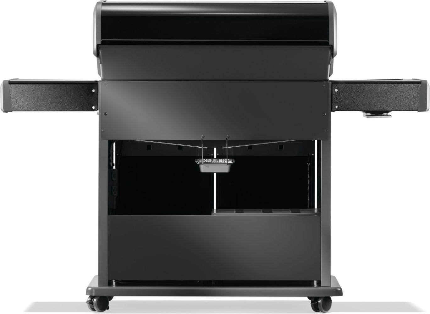 NAPOLEON BBQ RP625SIBPK2 Rogue Pro 625 Sib With Infrared Side Burner , Propane, Black