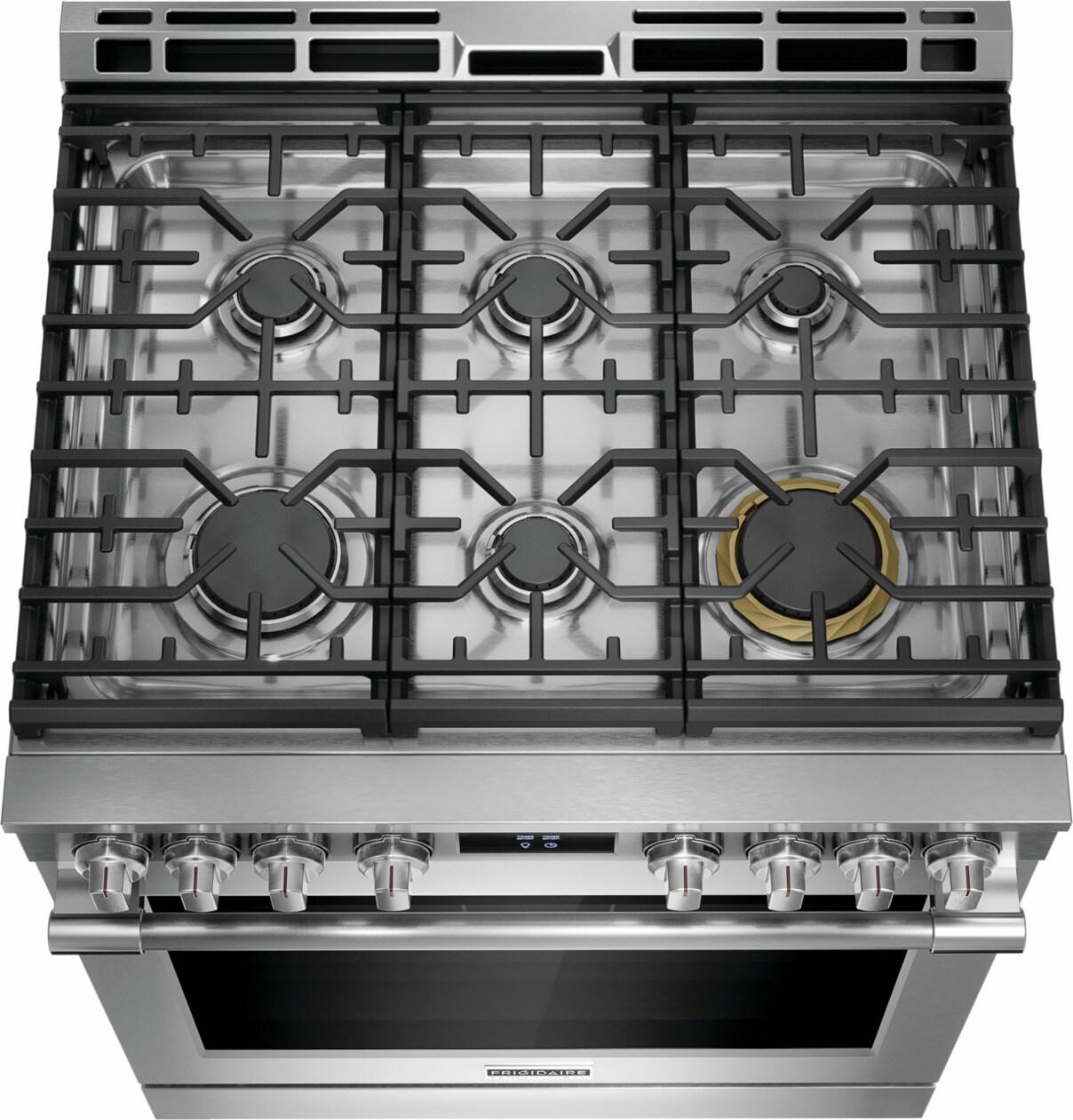 FRIGIDAIRE PCFG3080AF Frigidaire Professional 30"" Gas Range With No Preheat and Air Fry