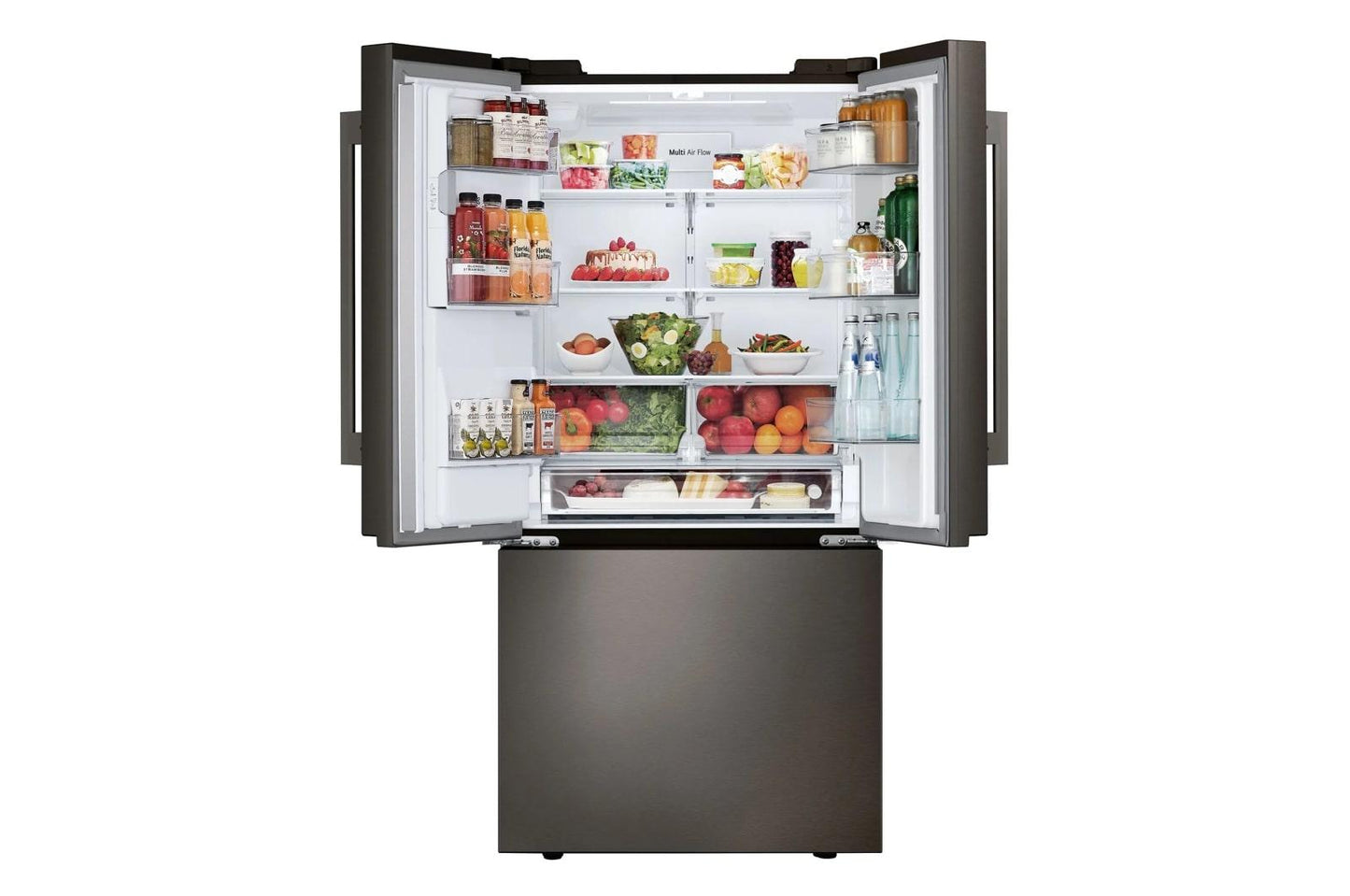 LG LF25H6330D 25 CU.FT. 3-door French Door Refrigerator With New Hybrid Handle DE...