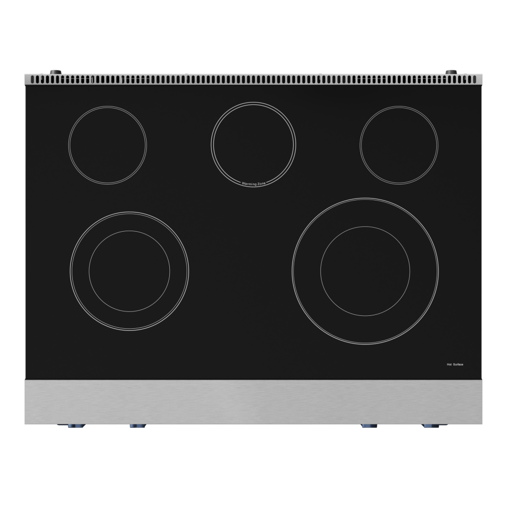 THOR KITCHEN RSE36BLU 36 Inch Professional Electric Range With Tilt Panel Touch Control I...