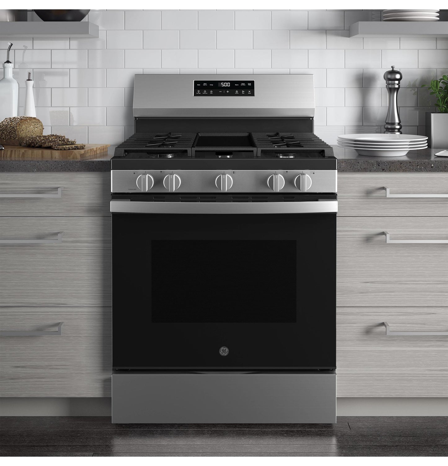 GE APPLIANCES GGF500PVSS Ge 30"" Free-standing Gas Range