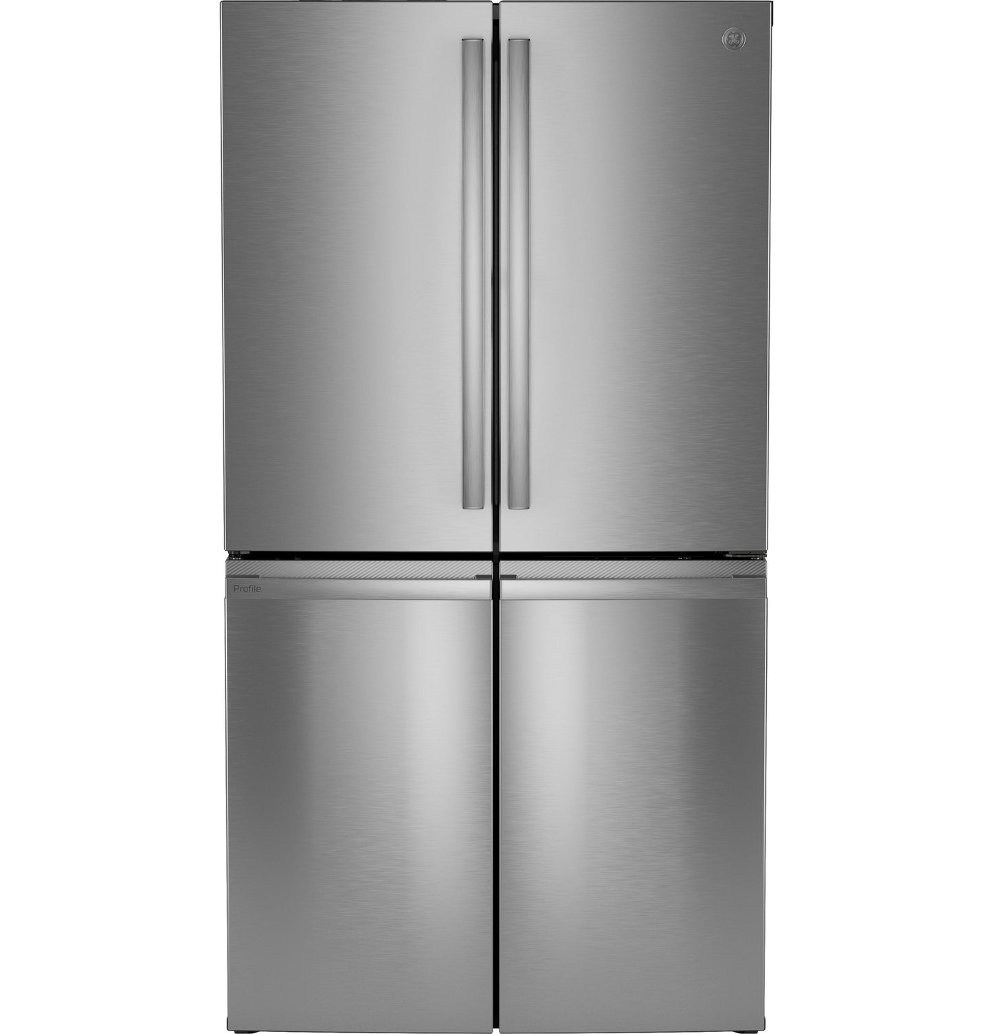 GE APPLIANCES PHD23BYWFS GE Profile Energy Star 22.9 Cu. Ft. Counter-depth Quad-door ...