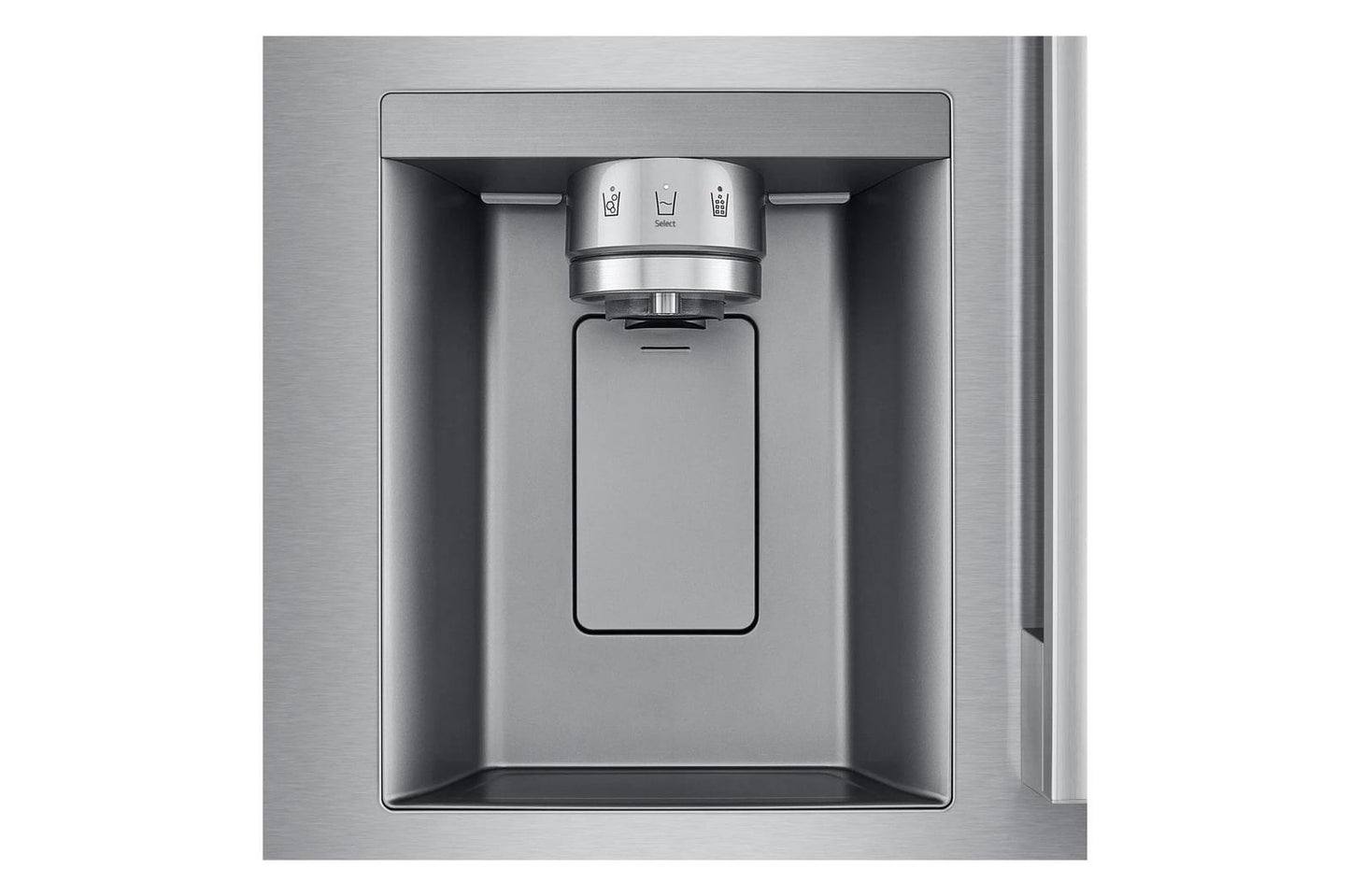 LG LF25H6330S 25 CU.FT. 3-door French Door Refrigerator With New Hybrid Handle DE...