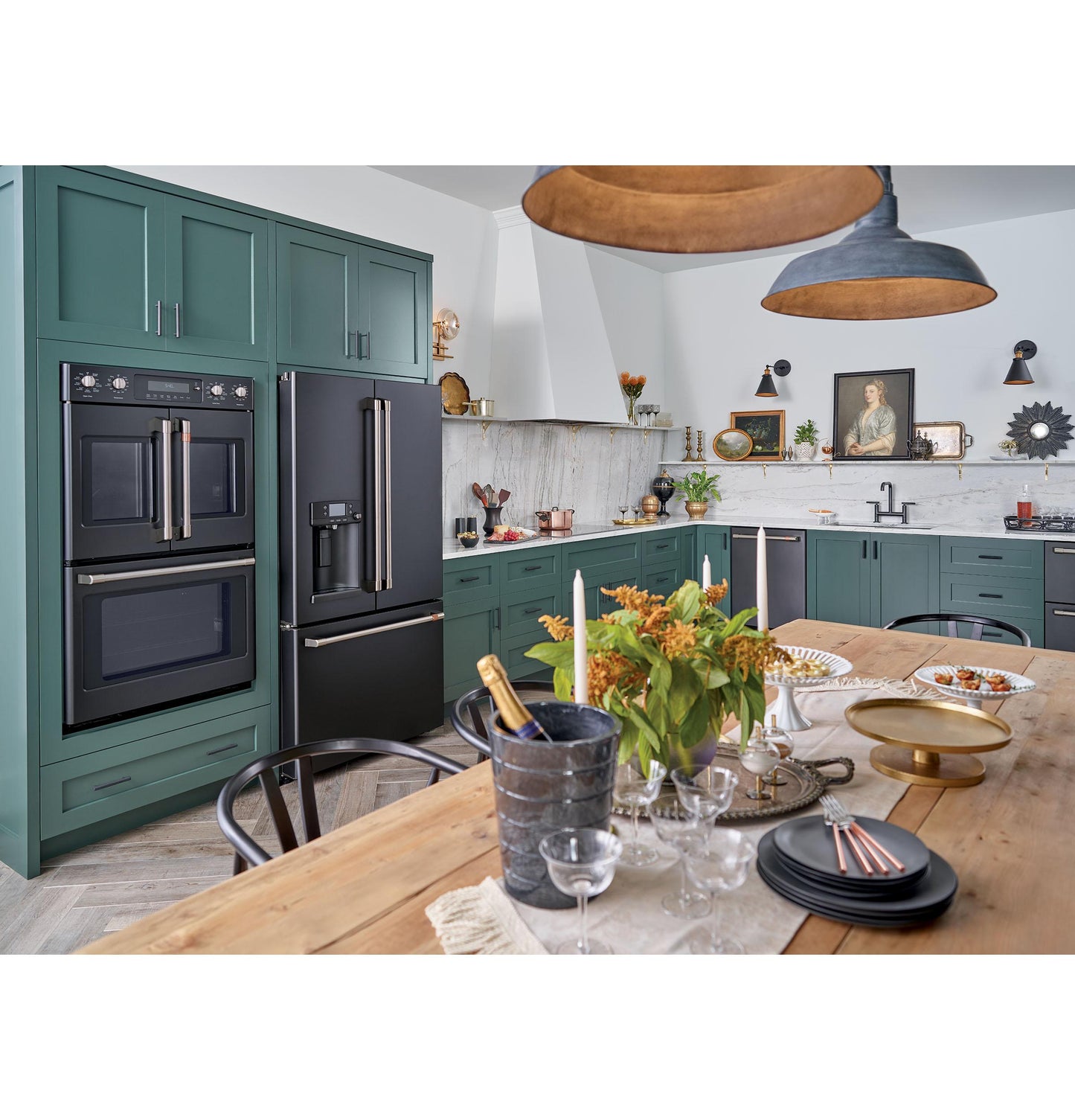 CAFE CYE22TP3MD1 Cafe Energy Star 22.2 Cu. Ft. Counter-depth French-door RE...