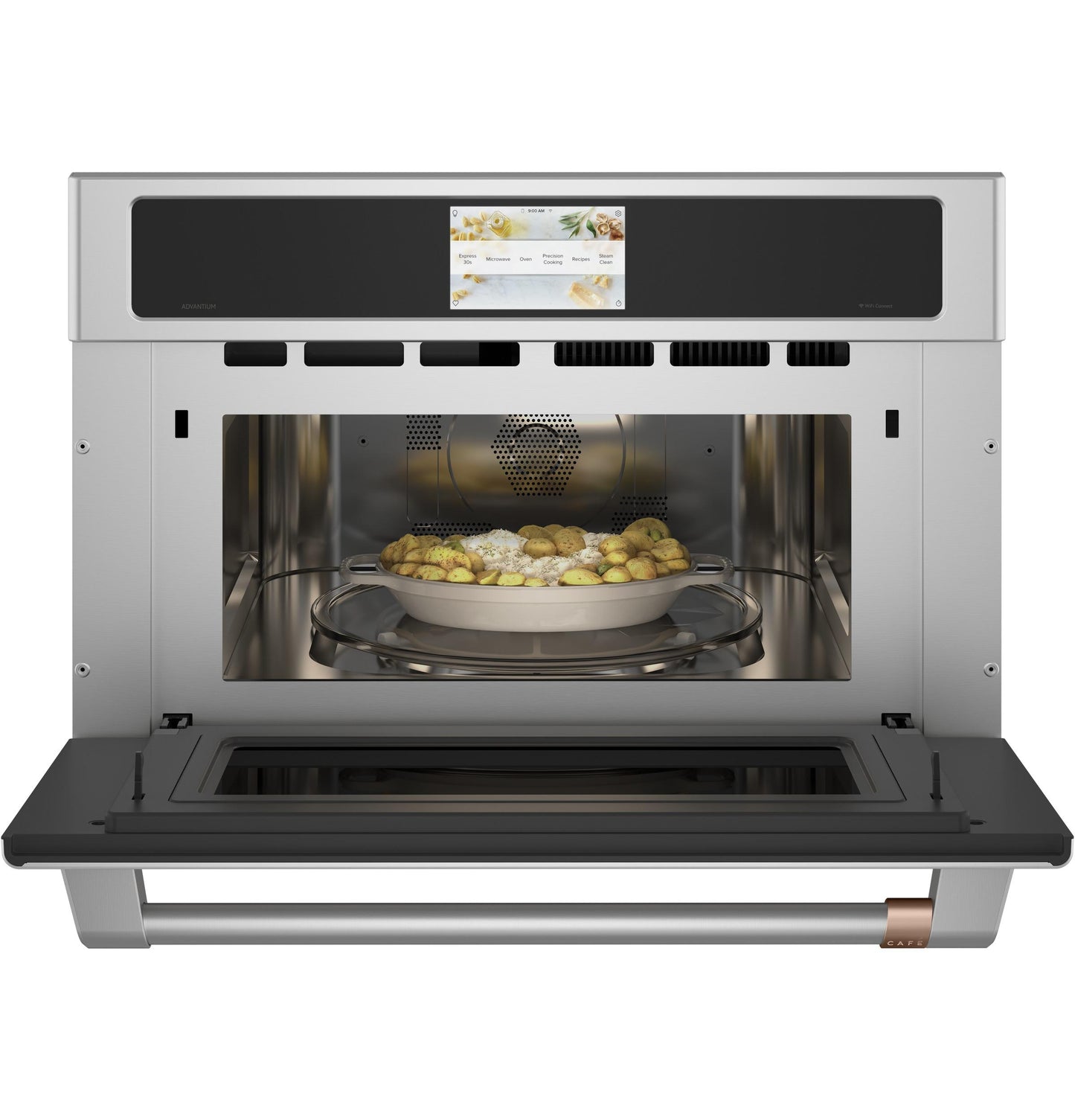 CAFE CSB923P2NS1 Cafe 30"" Five In One Oven With 240v Advantium Technology