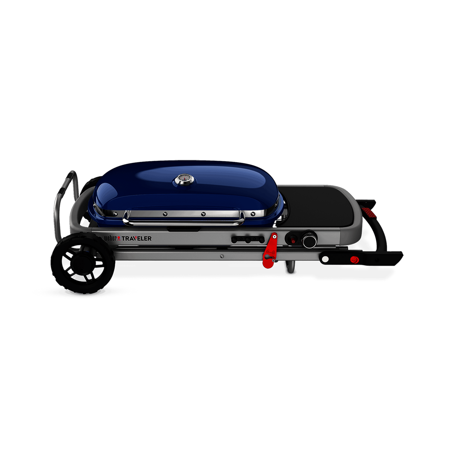 WEBER 9020001 Weber Traveler Portable Gas Grill - Deep Ocean Blue