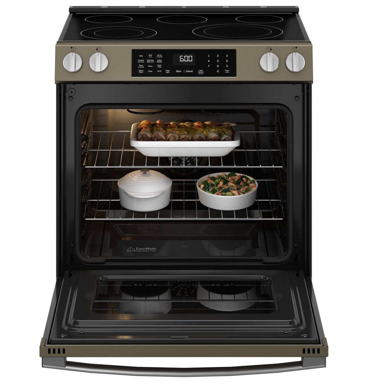 GE APPLIANCES GRS600AVES Ge 30"" Slide-in Electric Convection Range With No Preheat Air FR...