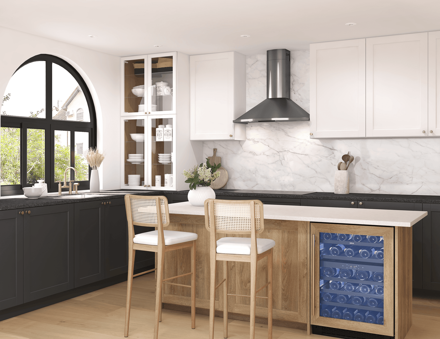 ZEPHYR ZSAM90FBS Zephyr 36"" Savona Wall