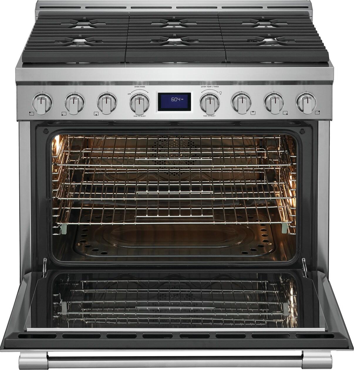 FRIGIDAIRE PCFG3670AF Frigidaire Professional 36"" Front Control Freestanding Gas Range