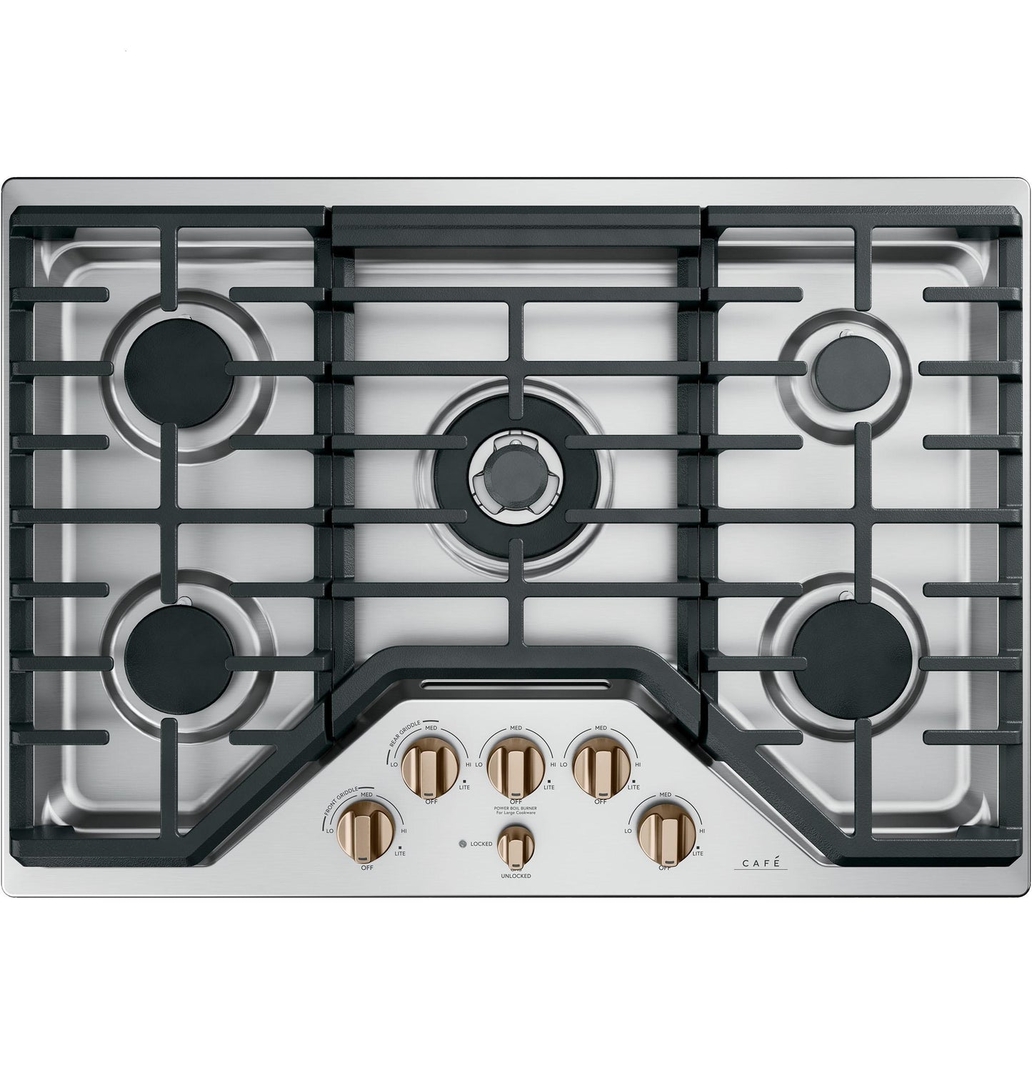 CAFE CGP95302MS1 Cafe Cafe 30"" Built-in Gas Cooktop