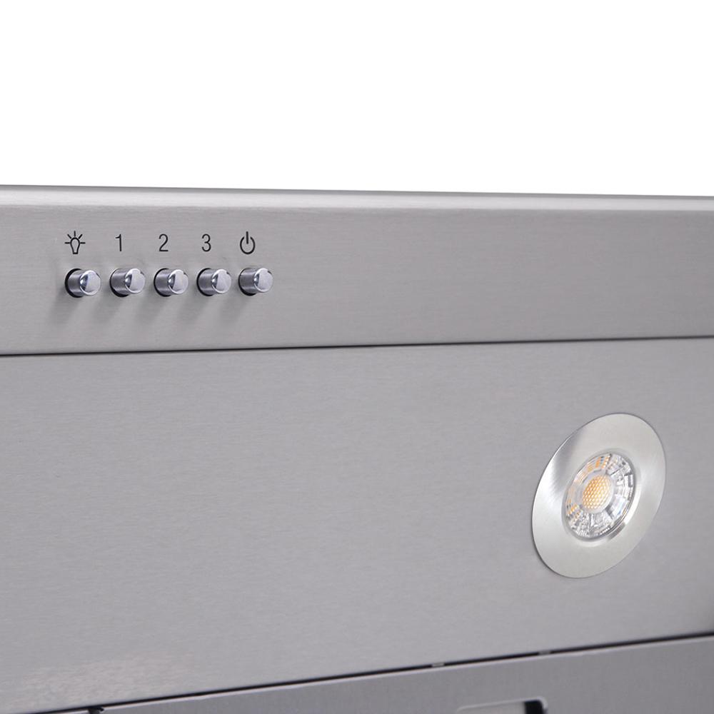 THOR KITCHEN TRH3005 30 Inch Professional Range Hood, 16.5 Inches Tall In Stainless Steel