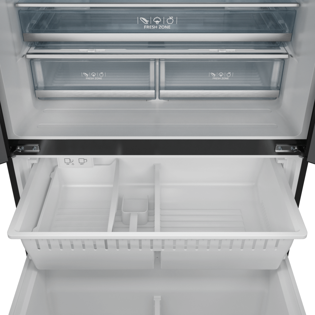 THOR KITCHEN RF3621CTD00 36 Inch 20.3 Cu Ft French Door Counter Depth Refrigerator With Ice ...