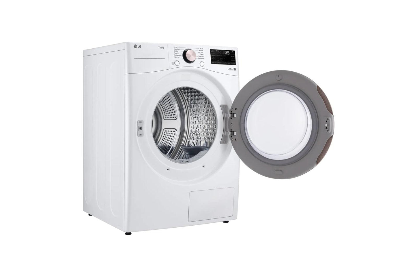 LG DLHC4002W 7.8 Cu. Ft. MEGA Capacity Smart Front Load Dryer With Dual INVERTER...