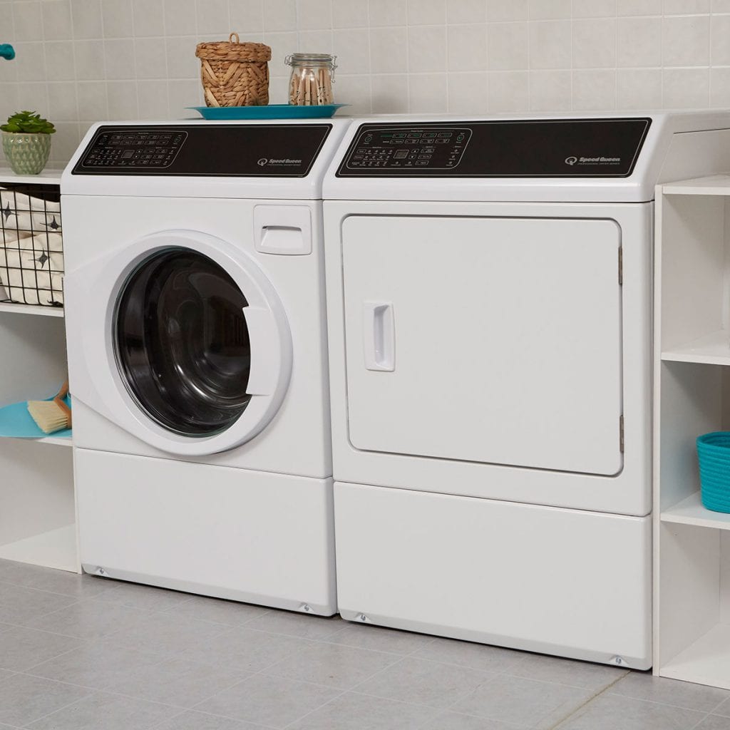 SPEED QUEEN FF7009WN Ff7 White Front Load Washer With Pet Plus | Sanitize | Fast Cycle T...