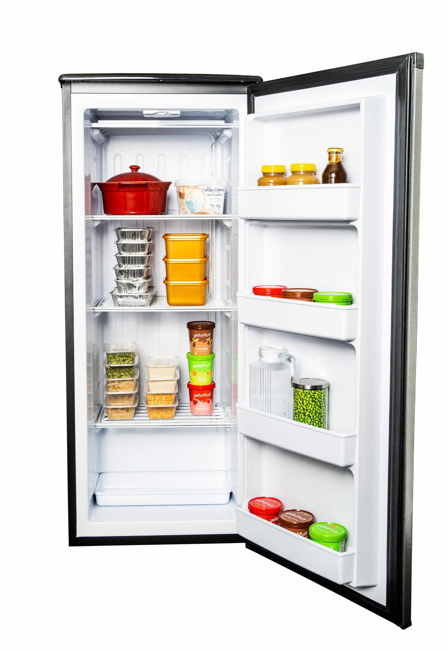 DANBY DUFM085A4TDD Danby Designer 8.5 Cu Ft Upright Freezer In Slate Black