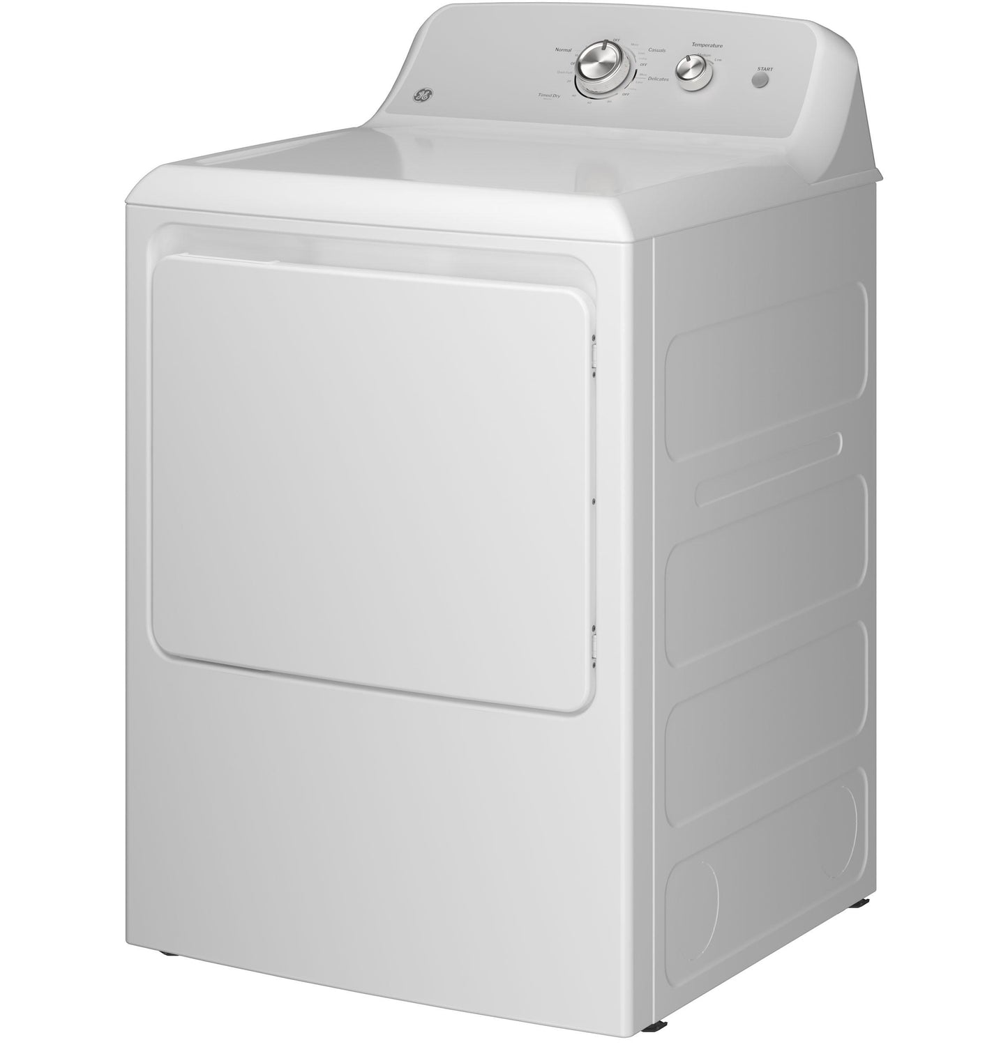 GE APPLIANCES GTD38GASWWS Ge 7.2 Cu. Ft. Capacity Gas dryer With Up To 120 Ft. VENT...