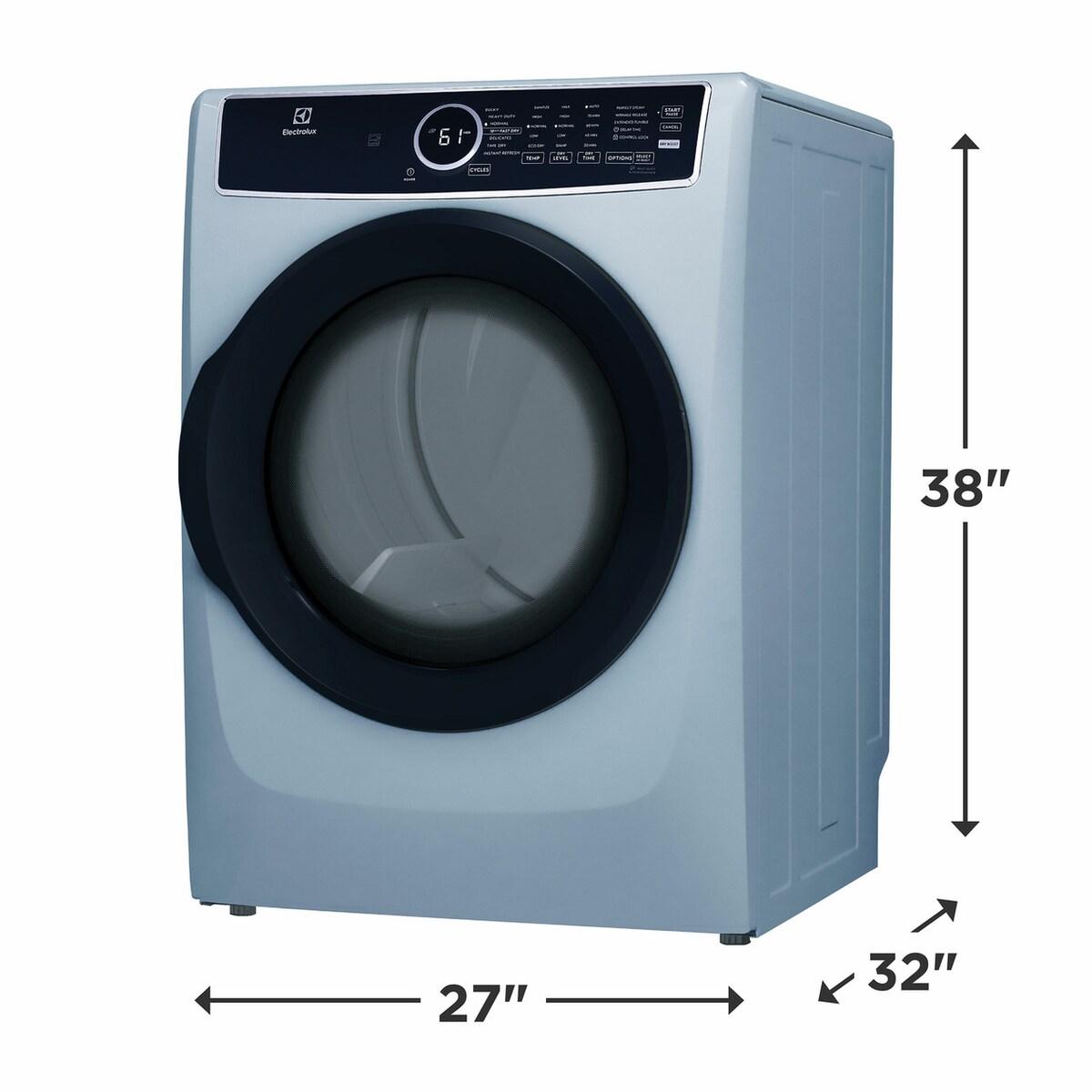 ELECTROLUX ELFE7437AG Electrolux Front Load Perfect Steam Electric Dryer With INSTANT...