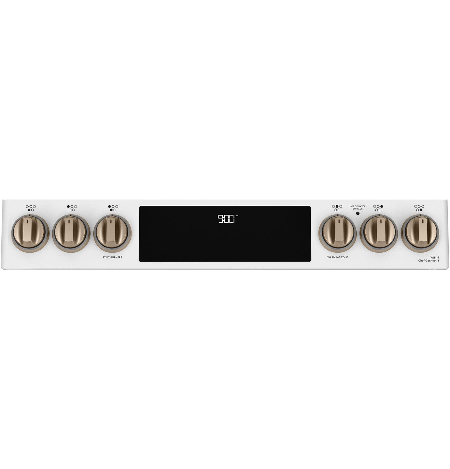 CAFE CHS900P4MW2 Cafe 30"" Slide-in Front Control Induction and Convection RANG...