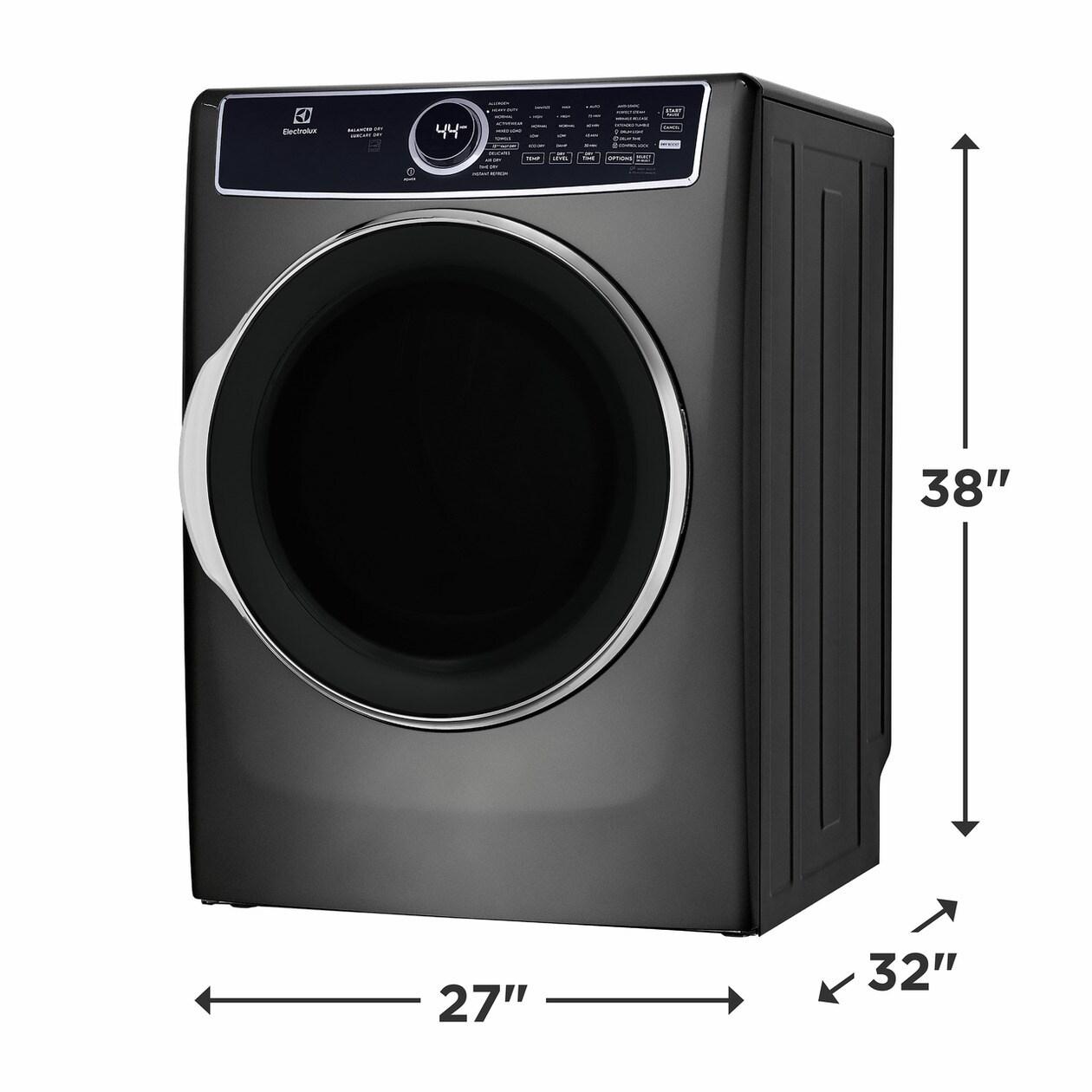 ELECTROLUX ELFE7637AT Electrolux Electric 8.0 Cu. Ft. Front Load Dryer