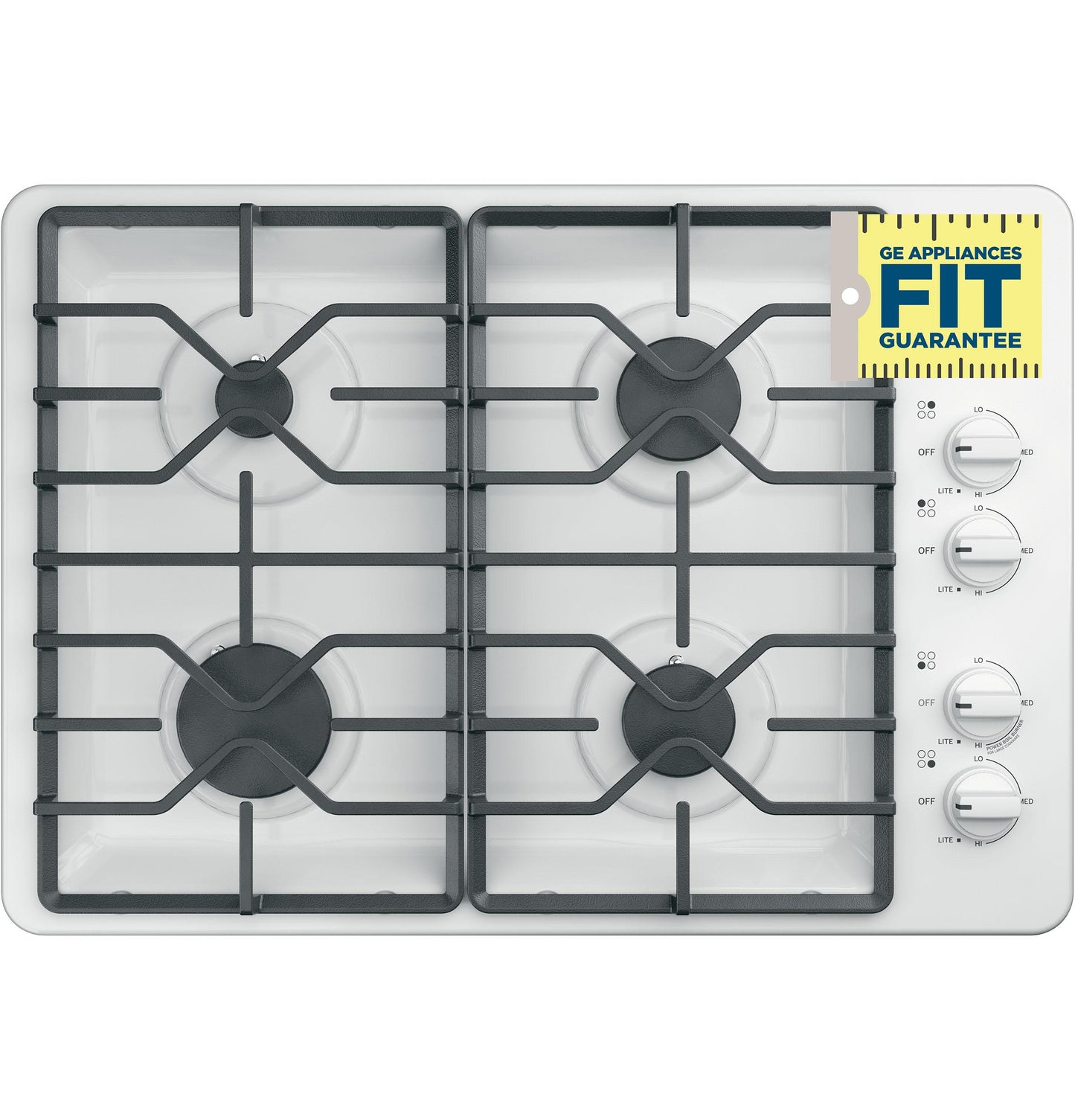 GE APPLIANCES JGP3030DLWW Ge 30"" Built-in Gas Cooktop
