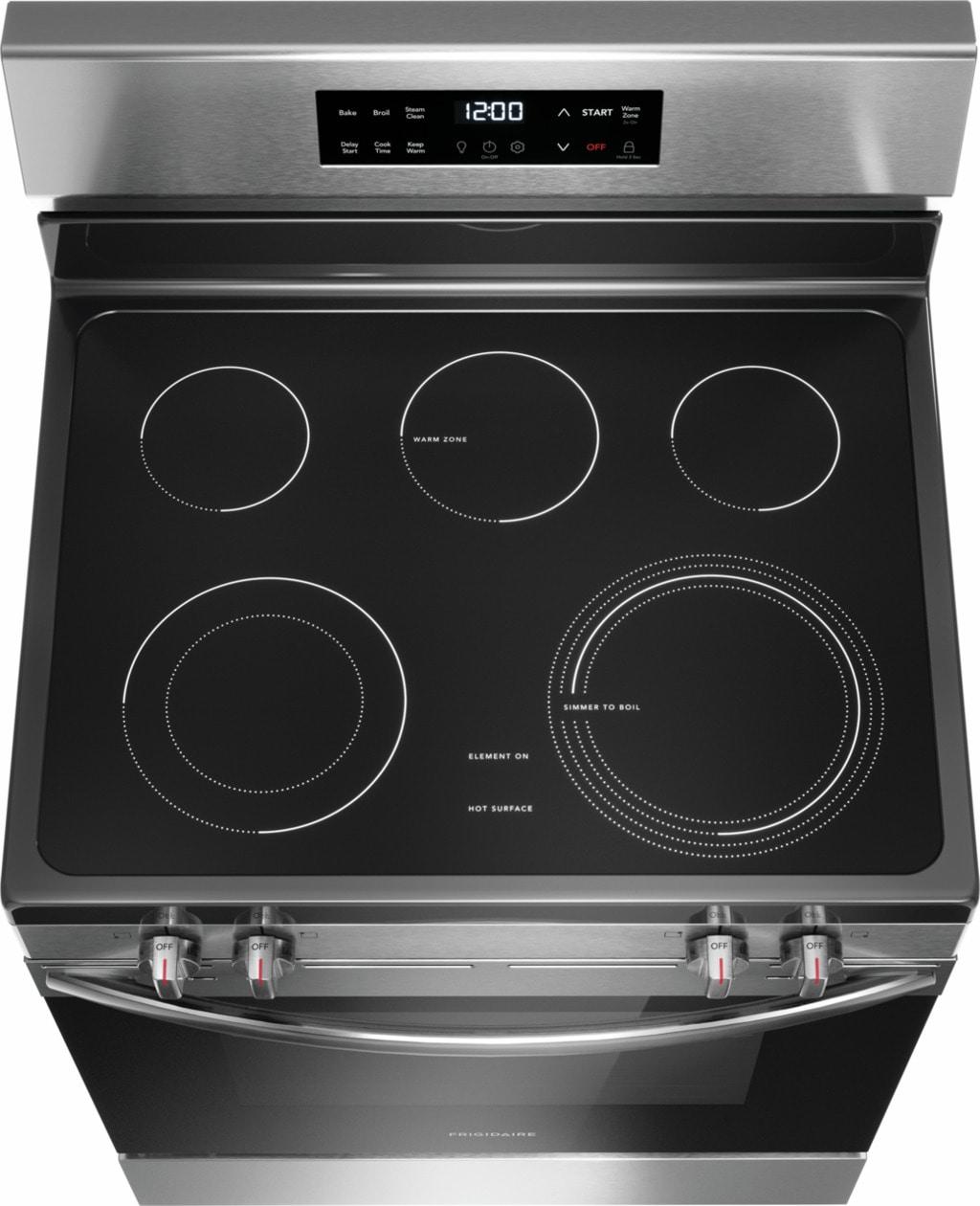 FRIGIDAIRE FCRE3062AS Frigidaire 30"" Electric Range With the Eventemp