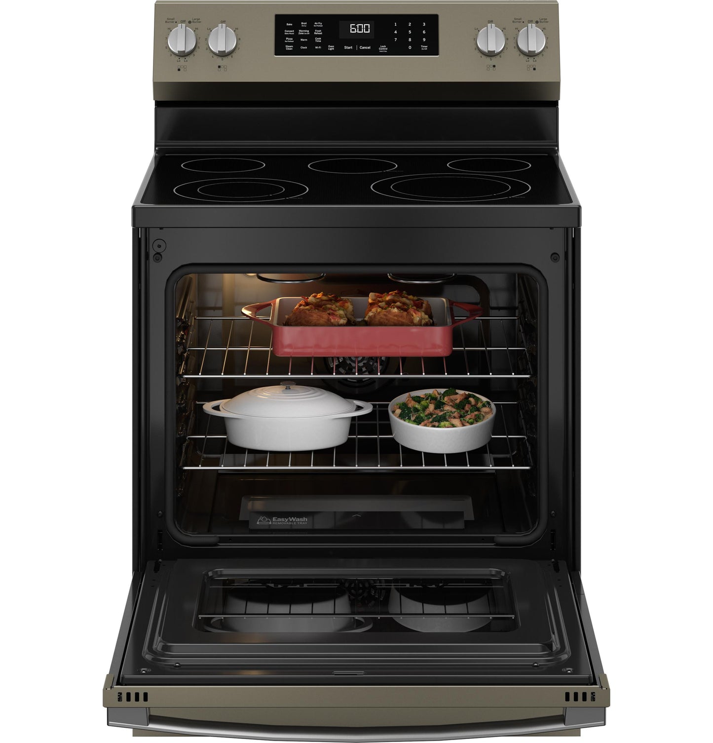 GE APPLIANCES GRF600AVES Ge 30"" Free-standing Electric Convection Range With No Preheat A...