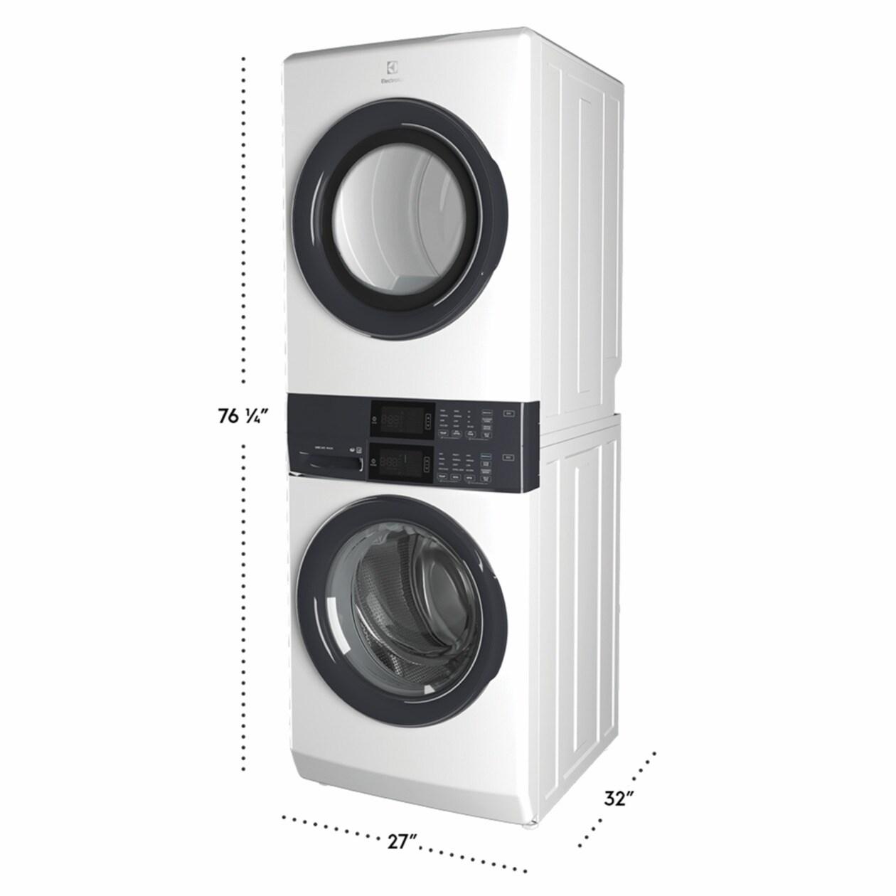 ELECTROLUX ELTG7300AW Electrolux Laundry Tower Single Unit Front Load 4.4 Cu. Ft. WAS...