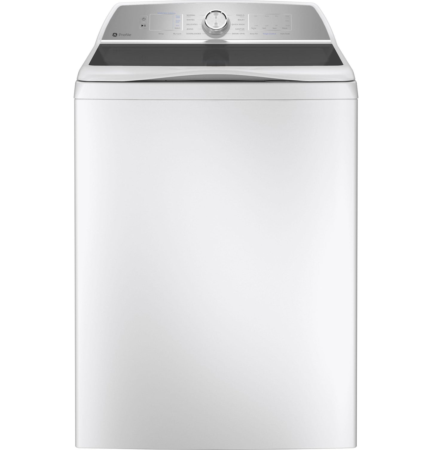 GE APPLIANCES PTW600BSRWS GE Profile 5.0 Cu. Ft. Capacity Washer With Smarter Wash TECHNO...