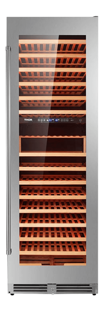 THOR KITCHEN TWC2403DI Thor Kitchen - 162 Bottle Dual Zone Freestanding Wine Cooler