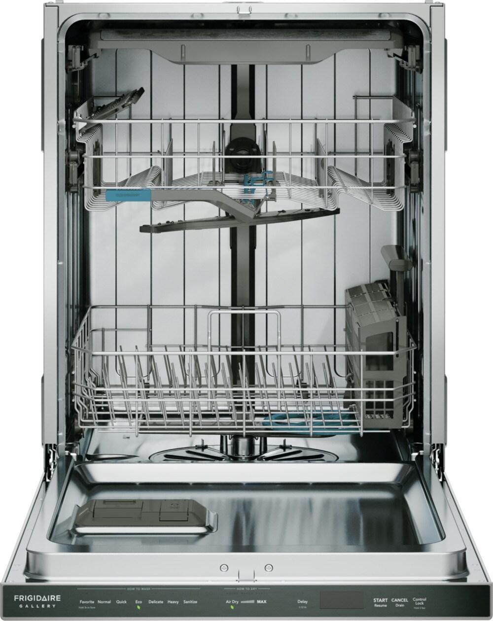 FRIGIDAIRE GDSP4715AF Frigidaire Gallery 24"" Stainless Steel Tub Built-in Dishwasher WITH...