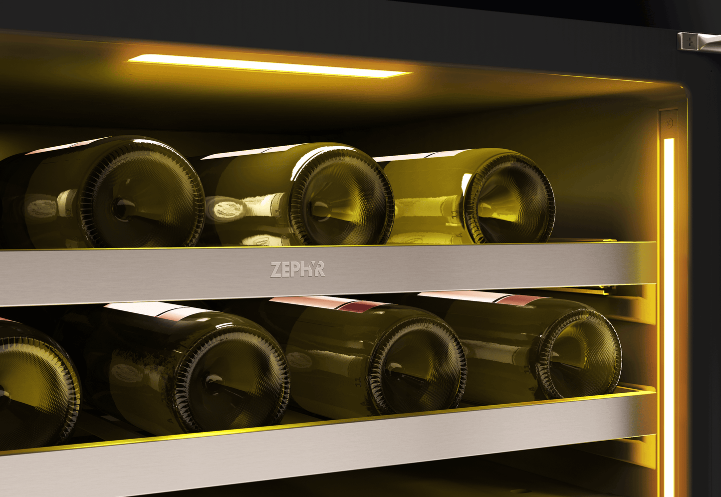 ZEPHYR PRW24C02CG Zephyr 24"" Dual Zone Wine Cooler