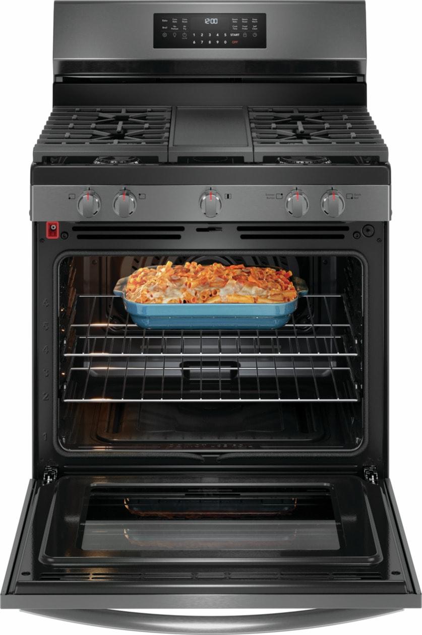 FRIGIDAIRE GCRG3060BD Frigidaire Gallery 30"" Rear Control Gas Range With Total Convection