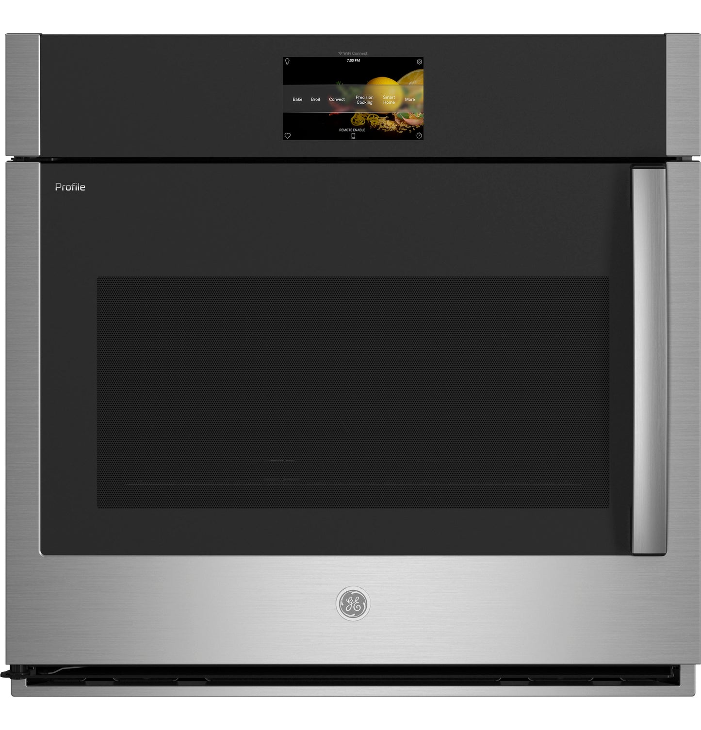 GE APPLIANCES PTS700LSNSS GE Profile 30"" Smart Built-in Convection Single Wall Oven With ...