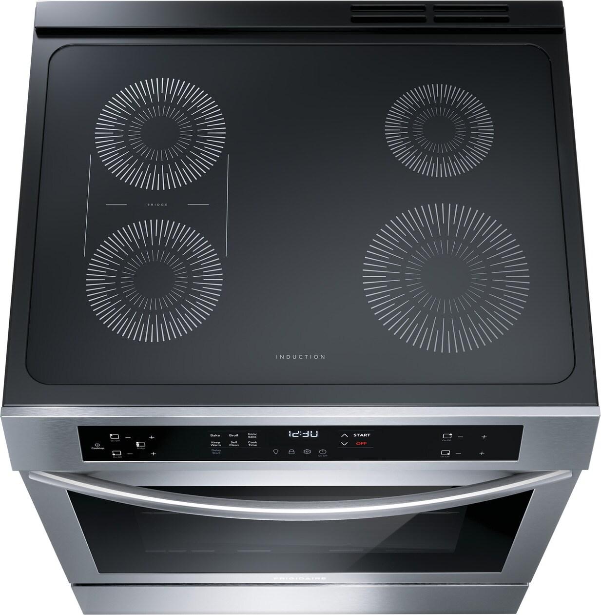 FRIGIDAIRE FCFI3083AS Frigidaire 30"" Front Control Induction Range With Convection Bake