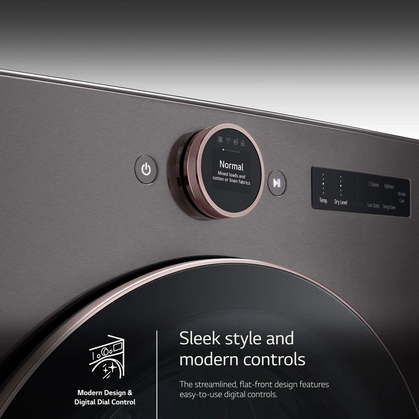 LG DLEX6500B 7.4 Cu. Ft. Ultra Large Capacity Smart Front Load Electric Energy S...