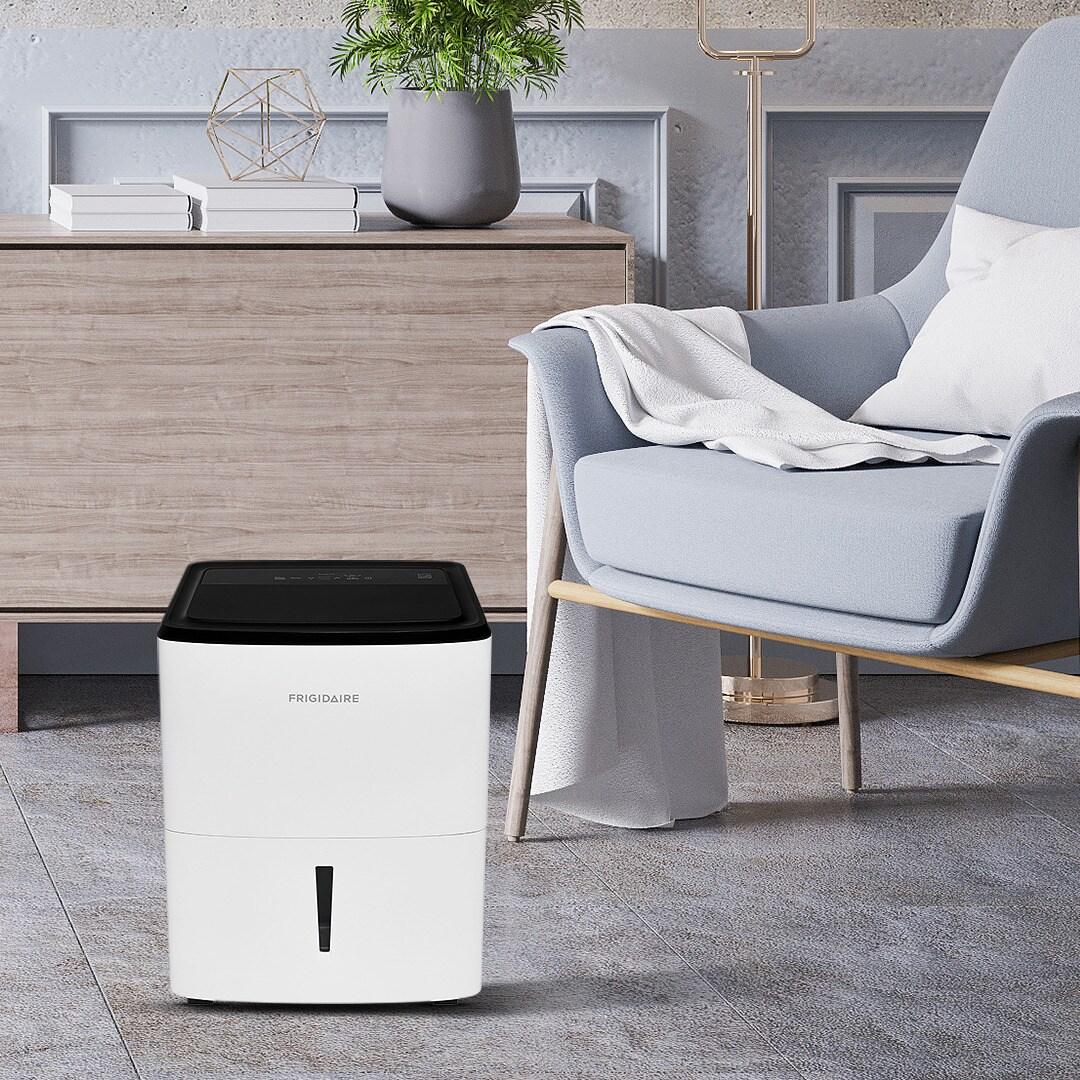 FRIGIDAIRE FFAD5034W1 Frigidaire 50 Pint 3-in-1 Dehumidifier (energy Star Most Efficient)