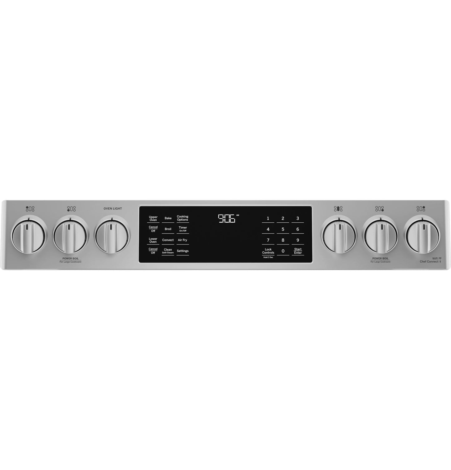GE APPLIANCES PGS960YPFS GE Profile 30"" Smart Slide-in Front-control Gas Double Oven CON...
