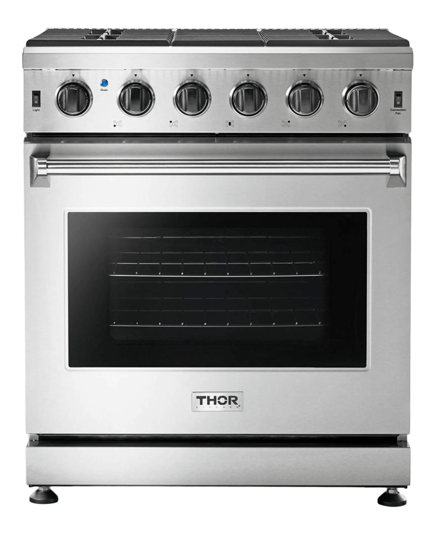 THOR KITCHEN LRG3001ULP Thor Kitchen 30 Inch Gas Range In Stainless Steel - Liquid Propane