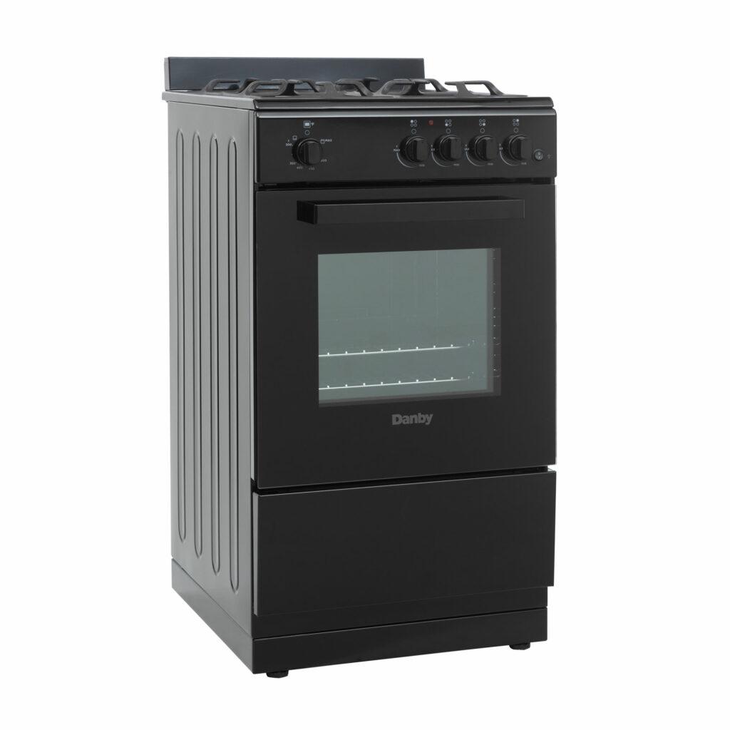 DANBY DR20V1BGLP Danby 20"" Wide Gas Range In Black