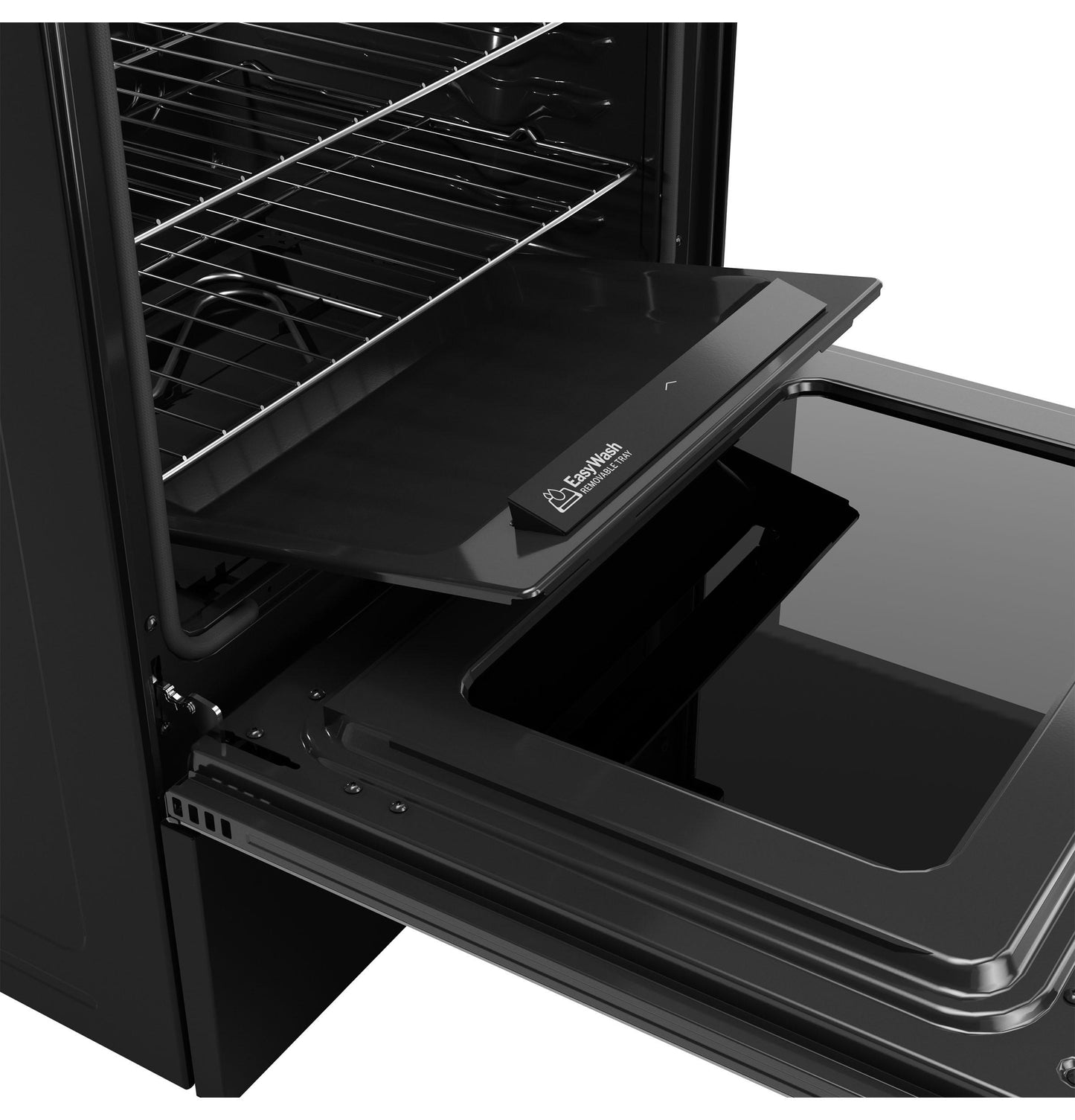 GE APPLIANCES GRF600AVBB Ge 30"" Free-standing Electric Convection Range With No Preheat A...