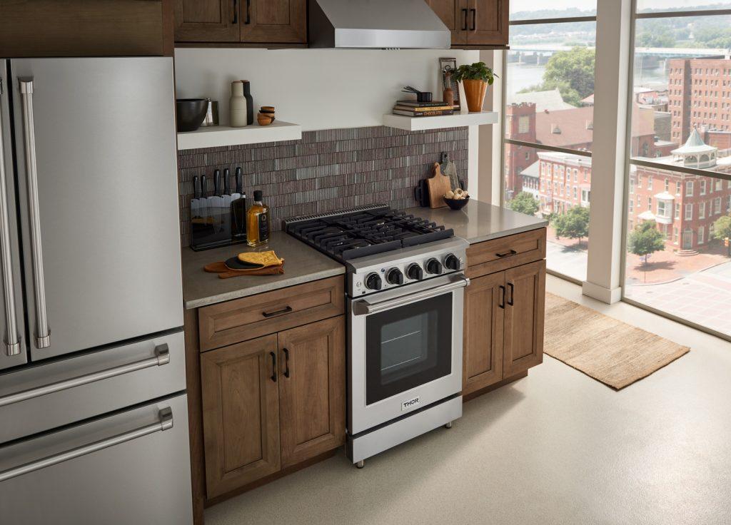 THOR KITCHEN LRG2401U Thor Kitchen 24 Inch Freestanding Gas Range In Stainless Steel