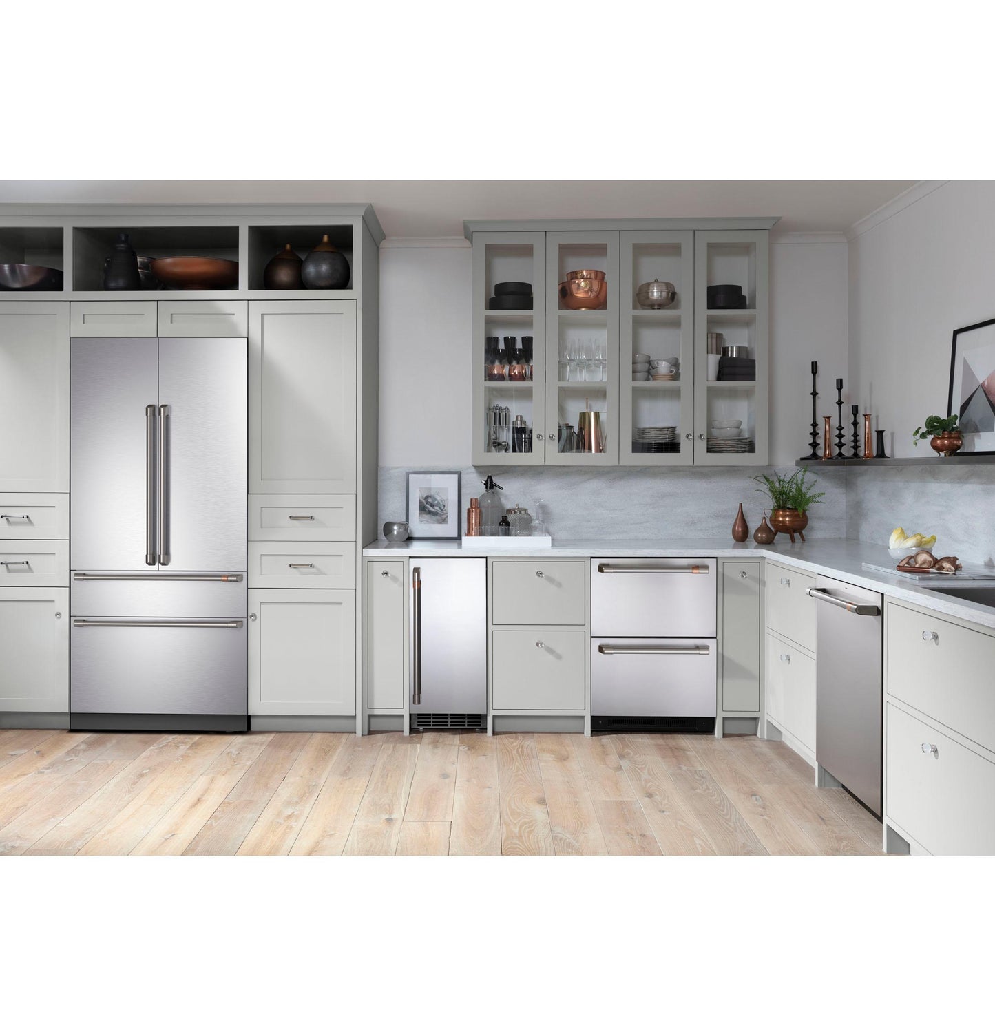 CAFE CIP36NP2VS1 Cafe Cafe 36"" Integrated French-door Refrigerator