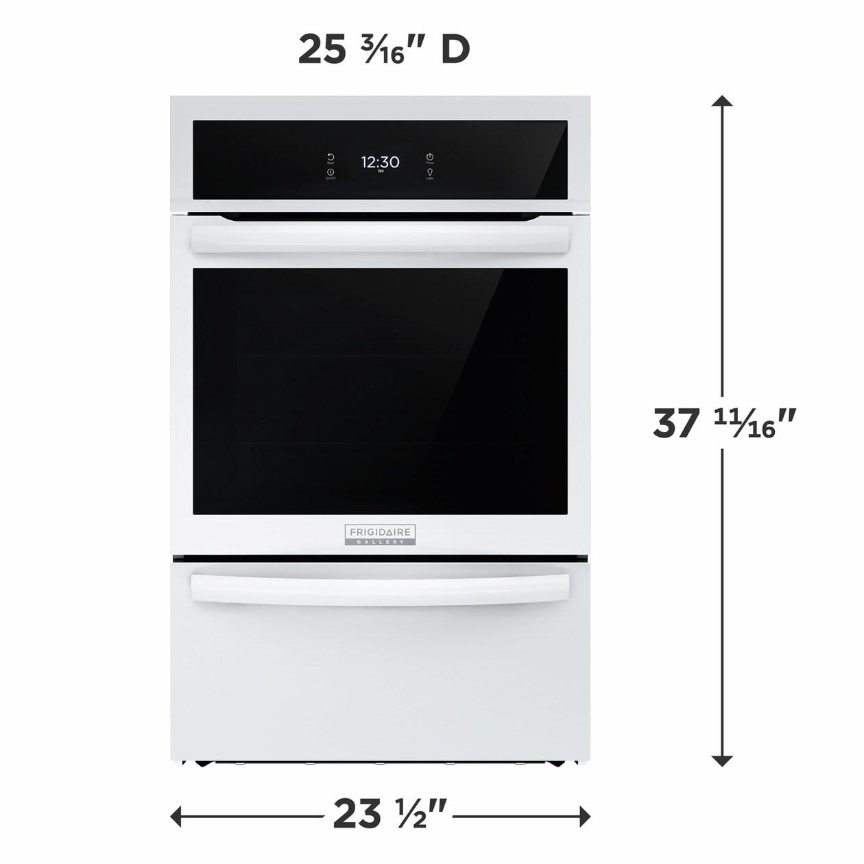 FRIGIDAIRE GCWG2438AW Frigidaire Gallery 24"" Single Gas Wall Oven With Air Fry