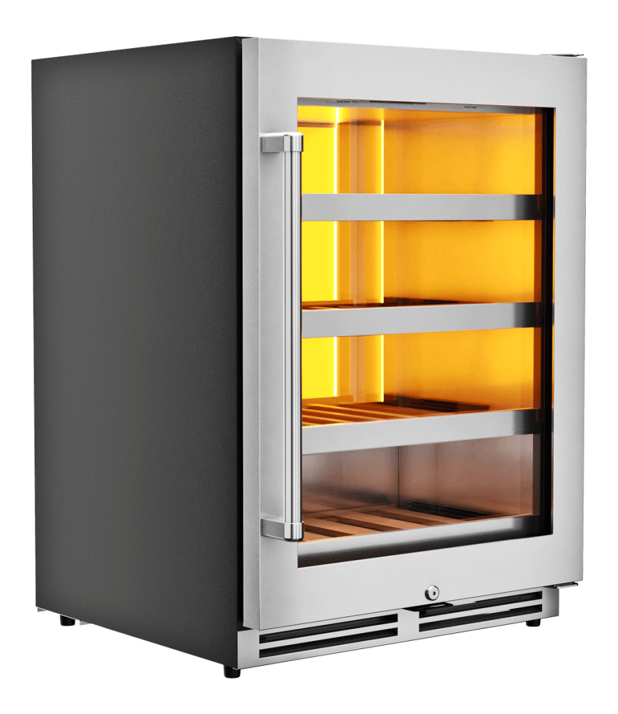 THOR KITCHEN TWC24UL 24 Inch Single Zone Wine Cooler, 45 Wine Bottle Capacity - Twc24ul ...