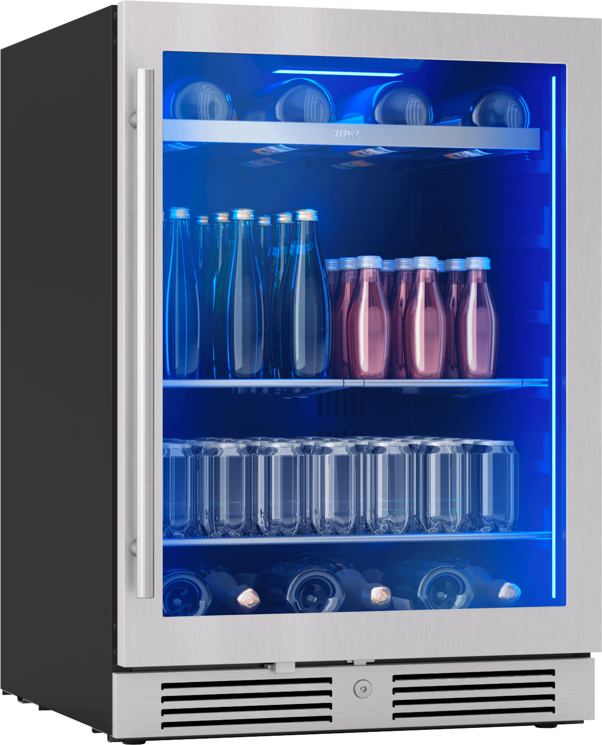 ZEPHYR PRB24C01CG Zephyr 24"" Single Zone Beverage Cooler