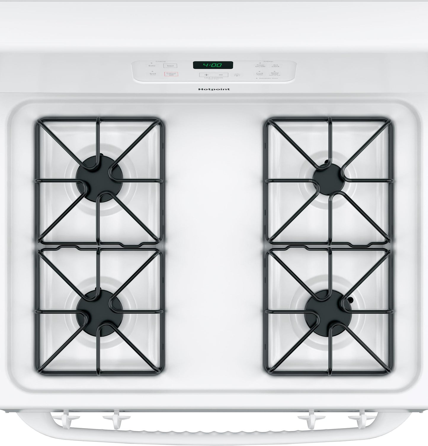 HOTPOINT RGBS400DMWW Hotpoint 30"" Free-standing Standard Clean Gas Range