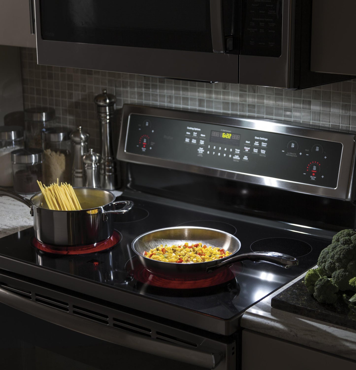 GE APPLIANCES PVM9215SKSS GE Profile Series 2.1 Cu. Ft. Over-the-range Sensor Microwave Oven