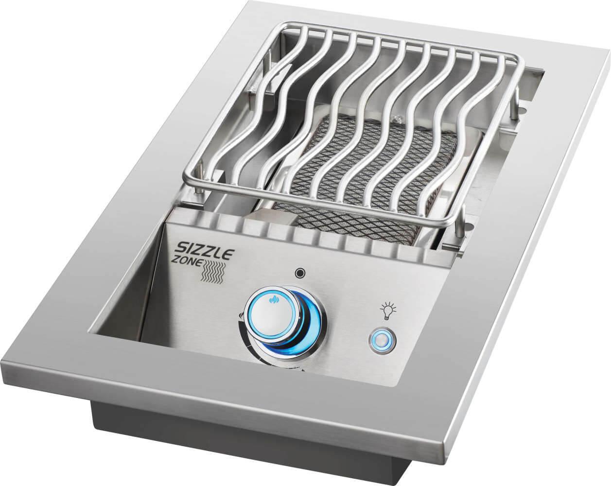 NAPOLEON BBQ BIB10IRNSS Built-in 700 Series Single Infrared Burner With Stainless Steel COV...
