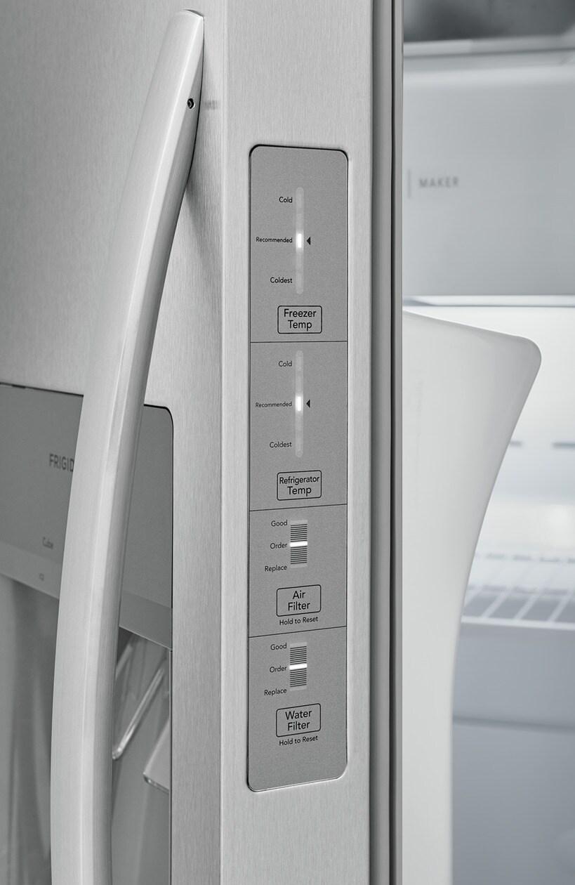 FRIGIDAIRE FRSS2323AS Frigidaire 22.3 Cu. Ft. 33'' Standard Depth Side By Side Refrigerator